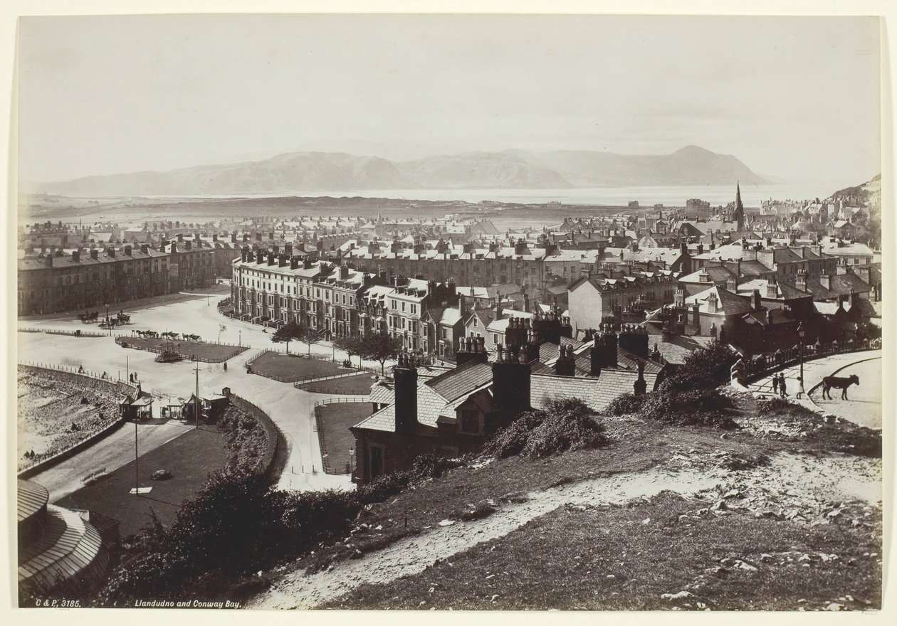 Llandudno e Conway Bay, 186094. de Francis Bedford