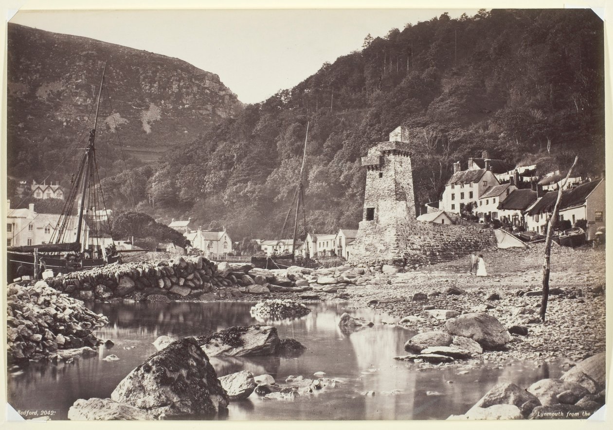 Lynmouth do mar de Francis Bedford