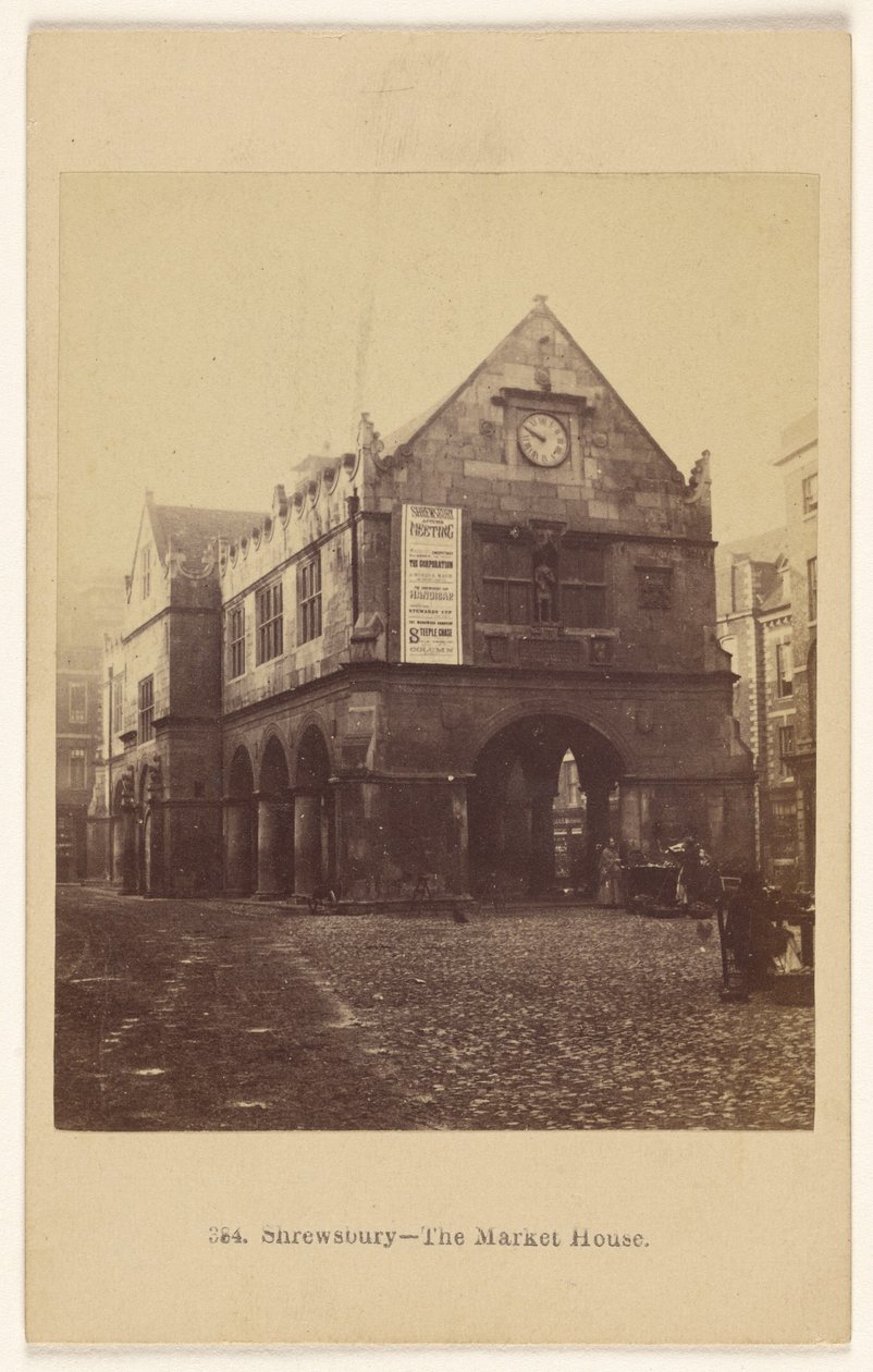Shrewsbury - A Casa do Mercado. de Francis Bedford