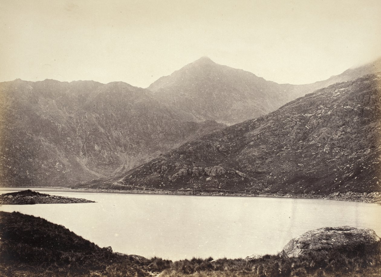 Snowdon, visto de Llyn Llydaw (528) de Francis Bedford