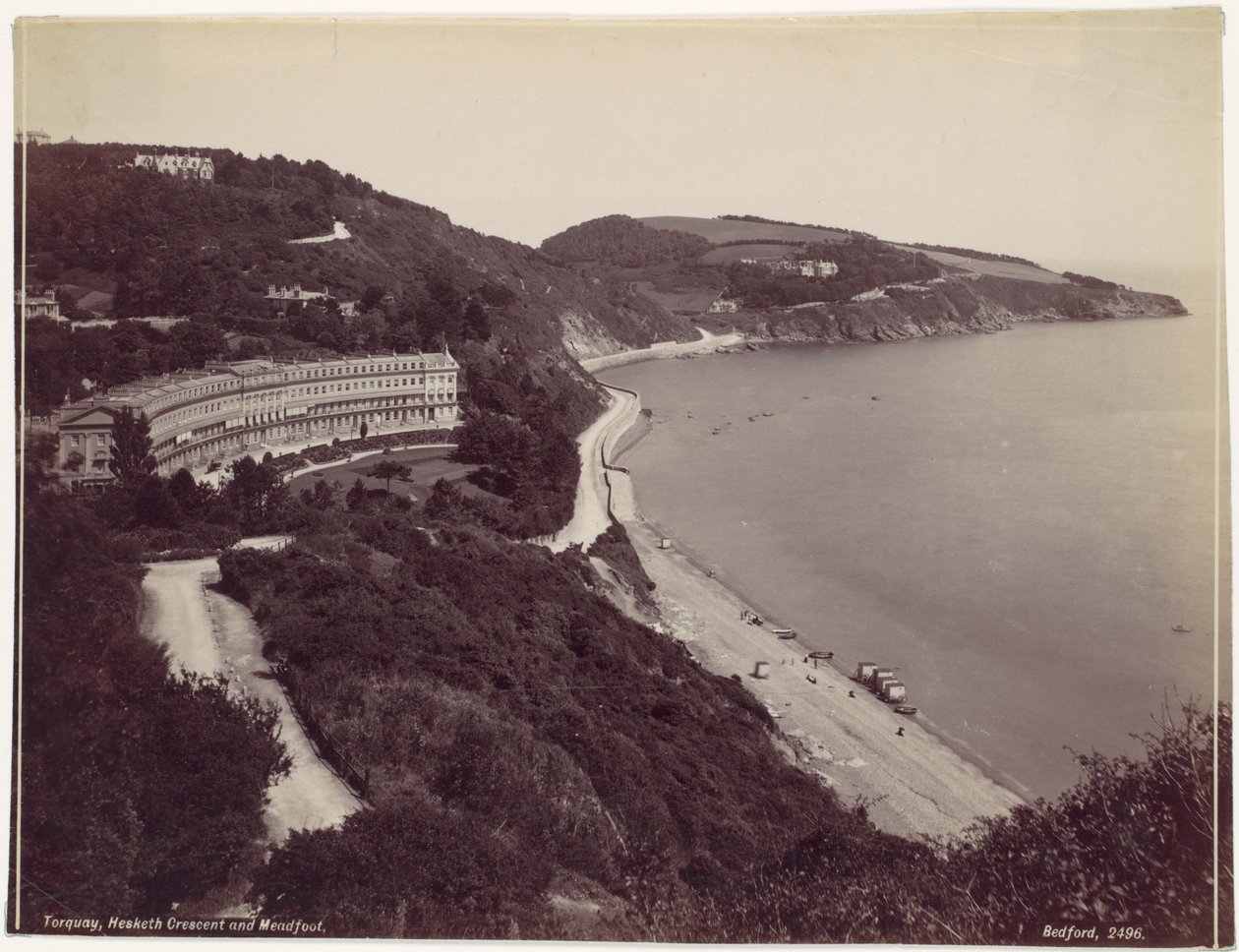 Torquay, Hesketh Crescent e Meadfoot de Francis Bedford