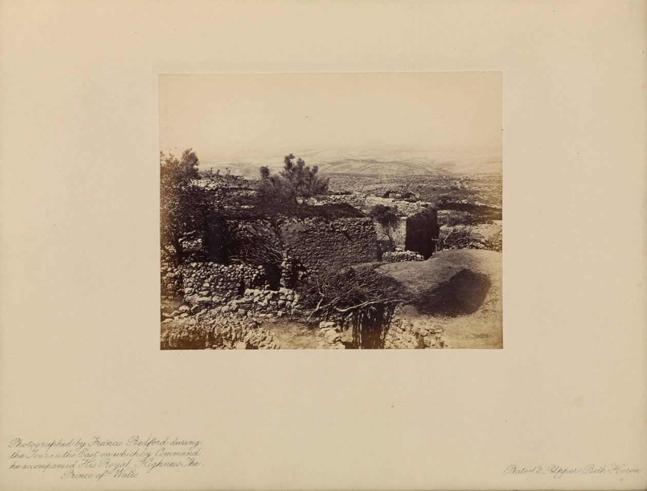 Alto Beth-Horon de Francis Bedford