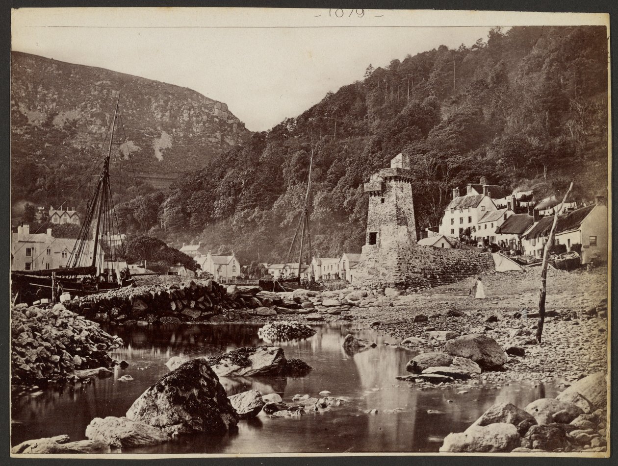 [Aldeia perto do rio]. de Francis Bedford