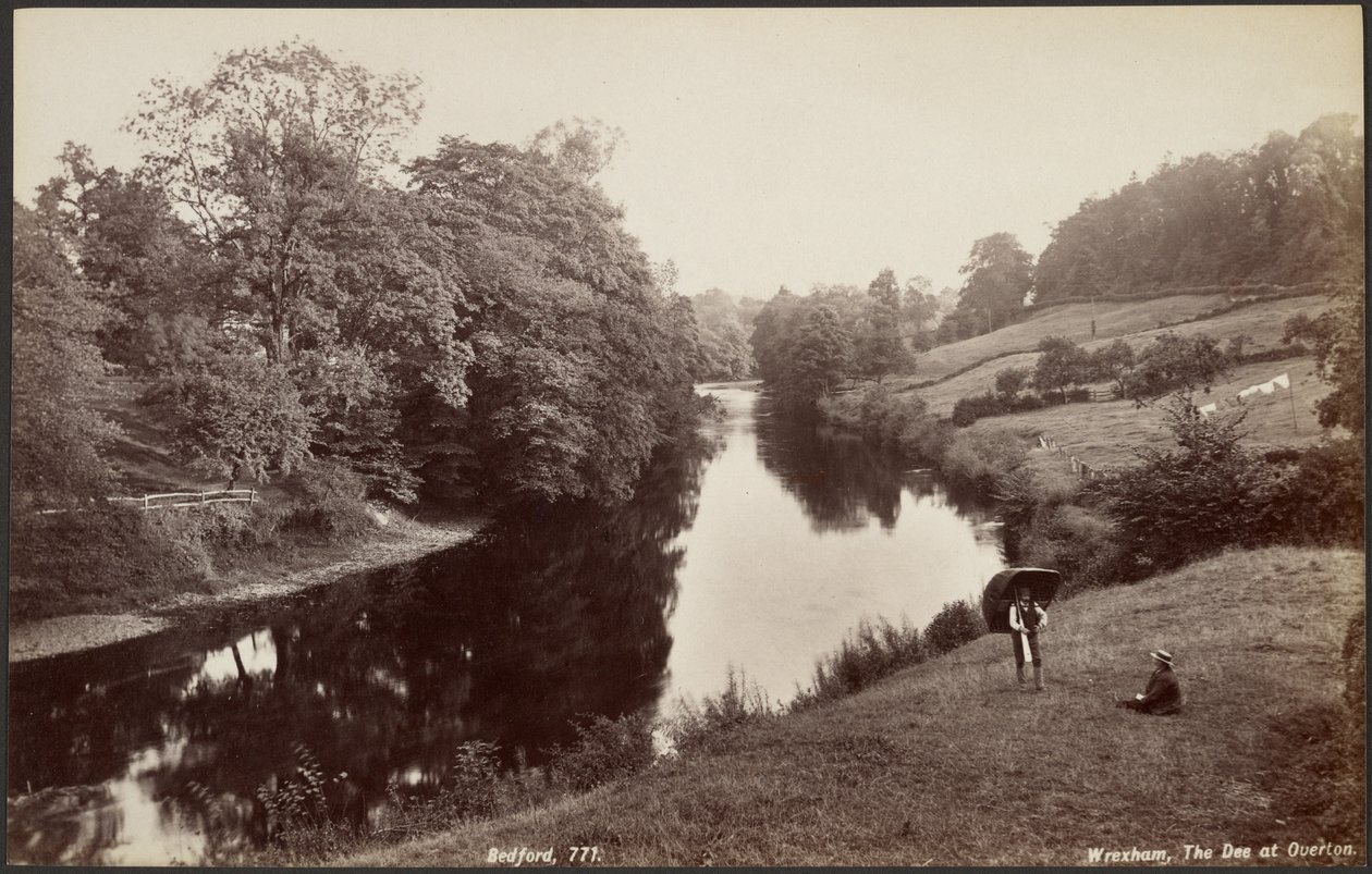 Wrexham, o Dee em Overton de Francis Bedford