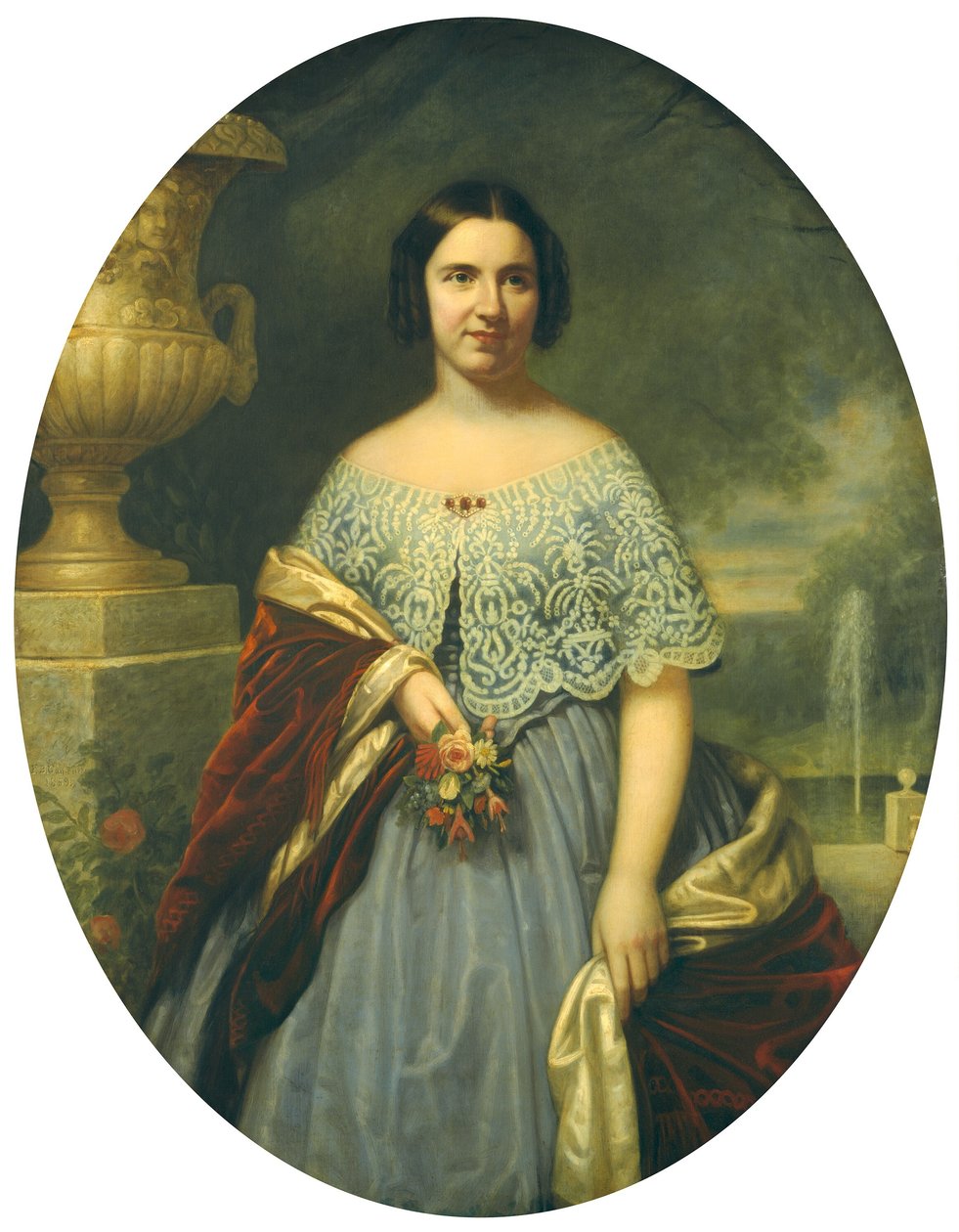 Lucy Tappan Bowen Sra. Henry C. Bowen, 1859. de Francis Bicknell Carpenter