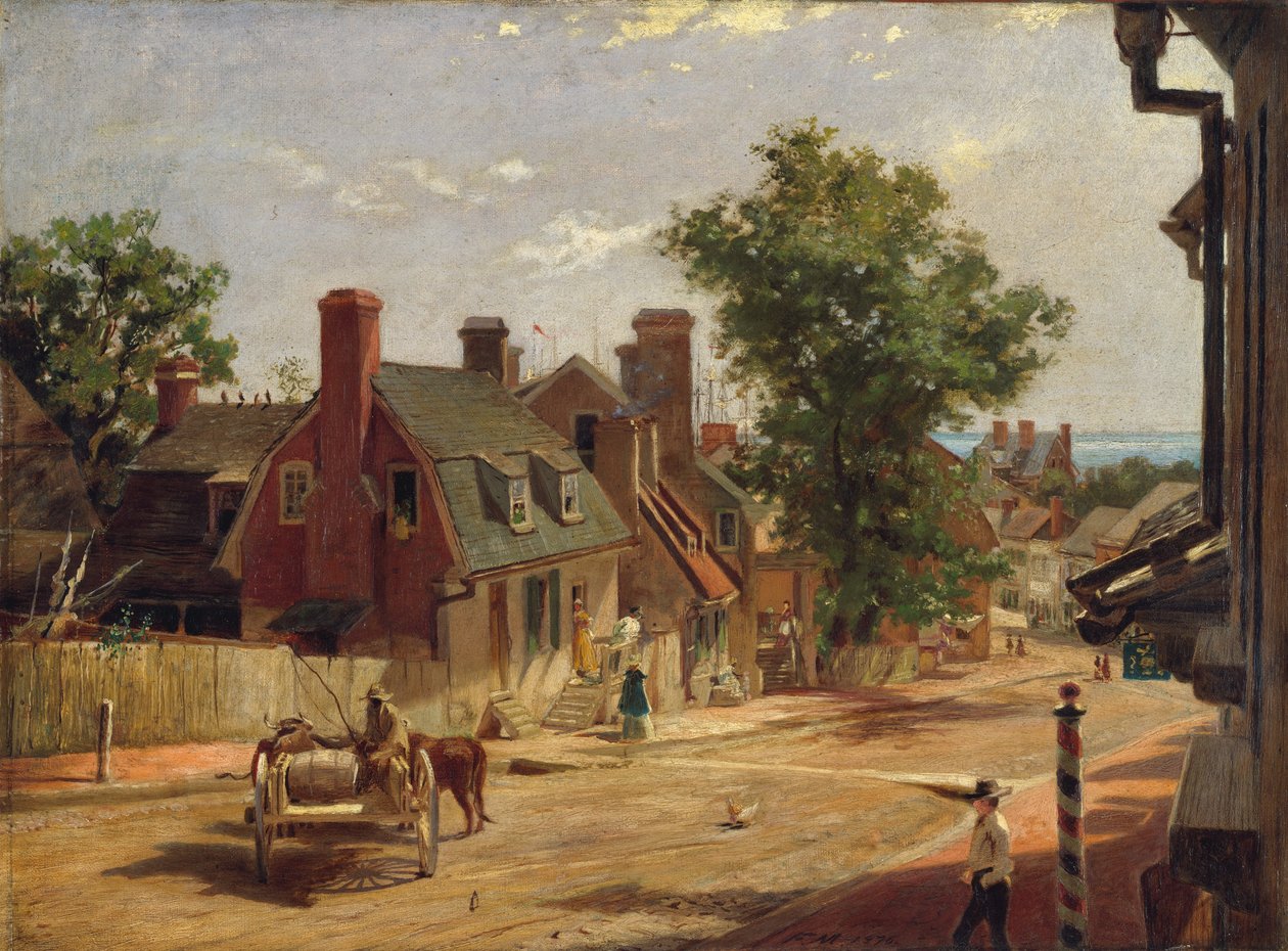 Velha Annapolis, Rua Francis, 1876. de Francis Blackwell Mayer