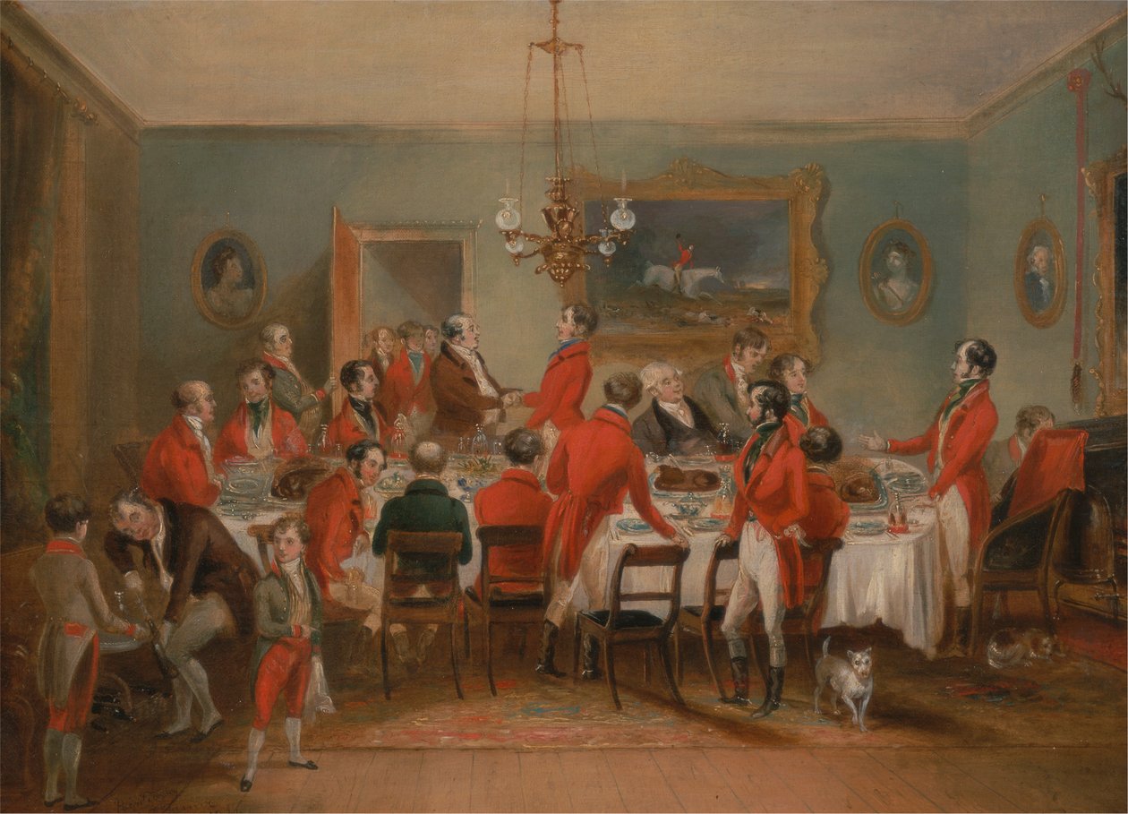 Salão dos Solteiros: O Pequeno Almoço de Caça de Francis Calcraft Turner