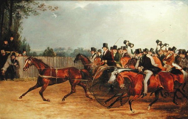 Trote de 100 milhas em Sunbury Common de Francis Calcraft Turner