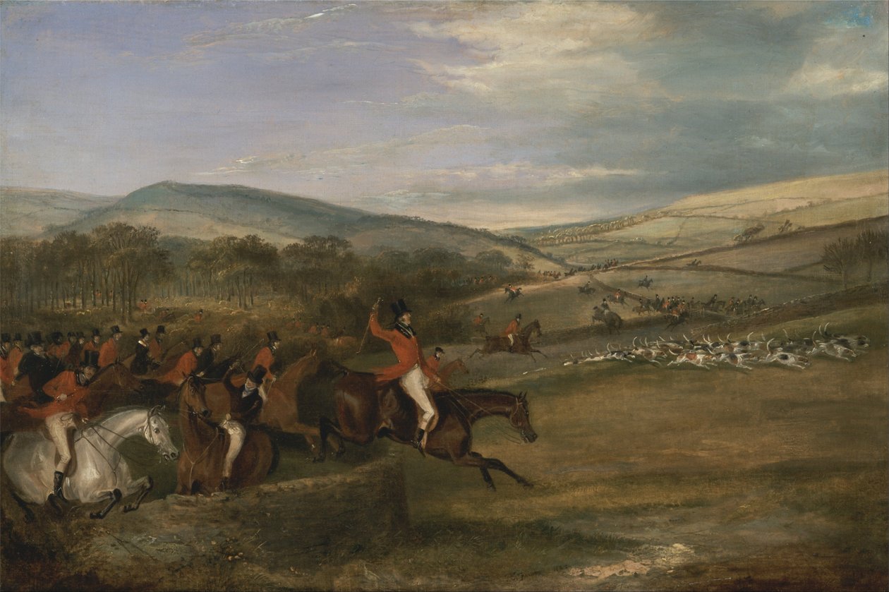 A Caçada de Berkeley, 1842: Grito completo de Francis Calcraft Turner