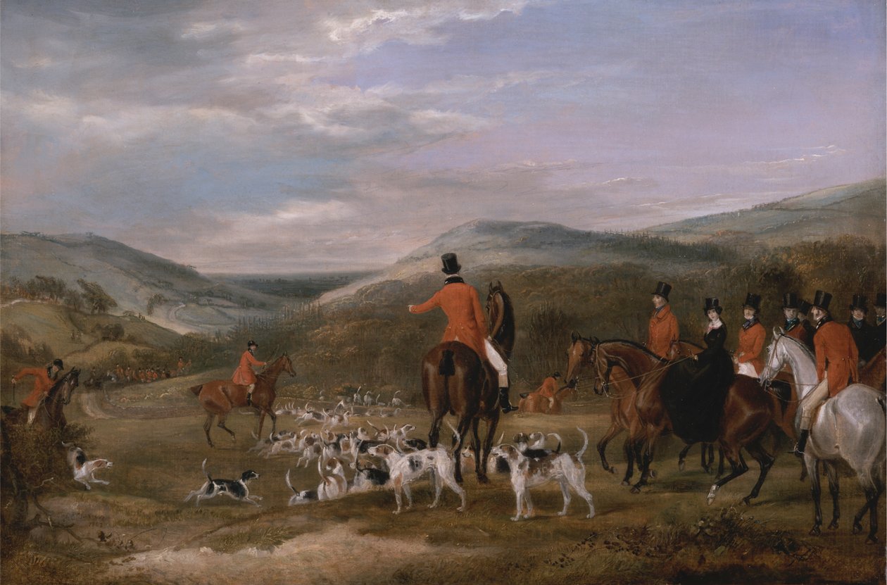 The Berkeley Hunt, 1842: O Encontro de Francis Calcraft Turner