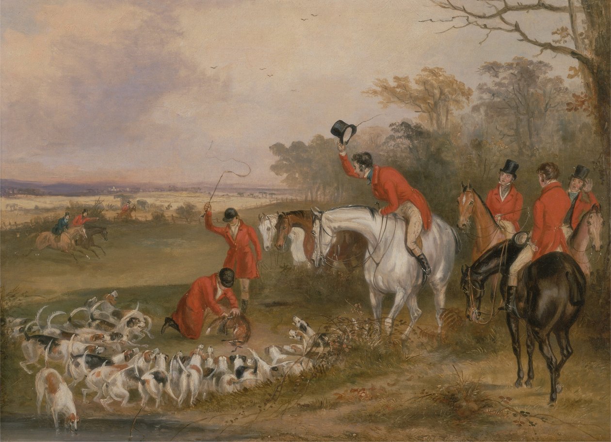 The Death, Bachelor&39;s Hall (óleo sobre tela) de Francis Calcraft Turner