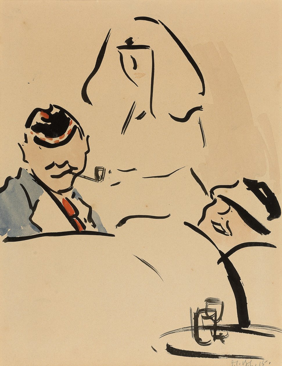 Maneiras de cabeceira de Francis Campbell Boileau Cadell