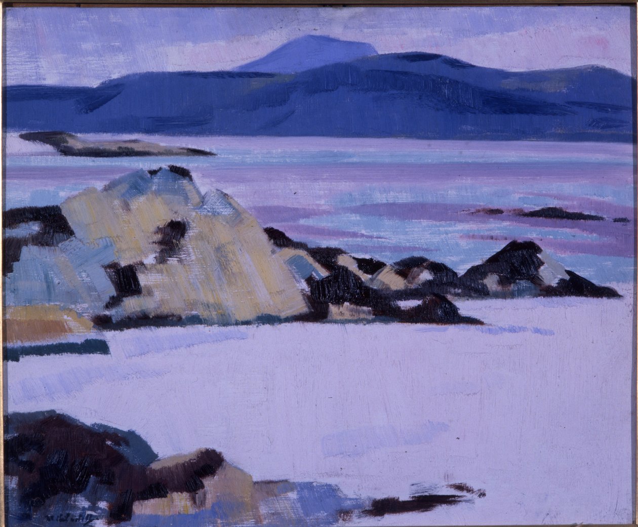 Iona - o North End (óleo sobre tela) de Francis Campbell Boileau Cadell