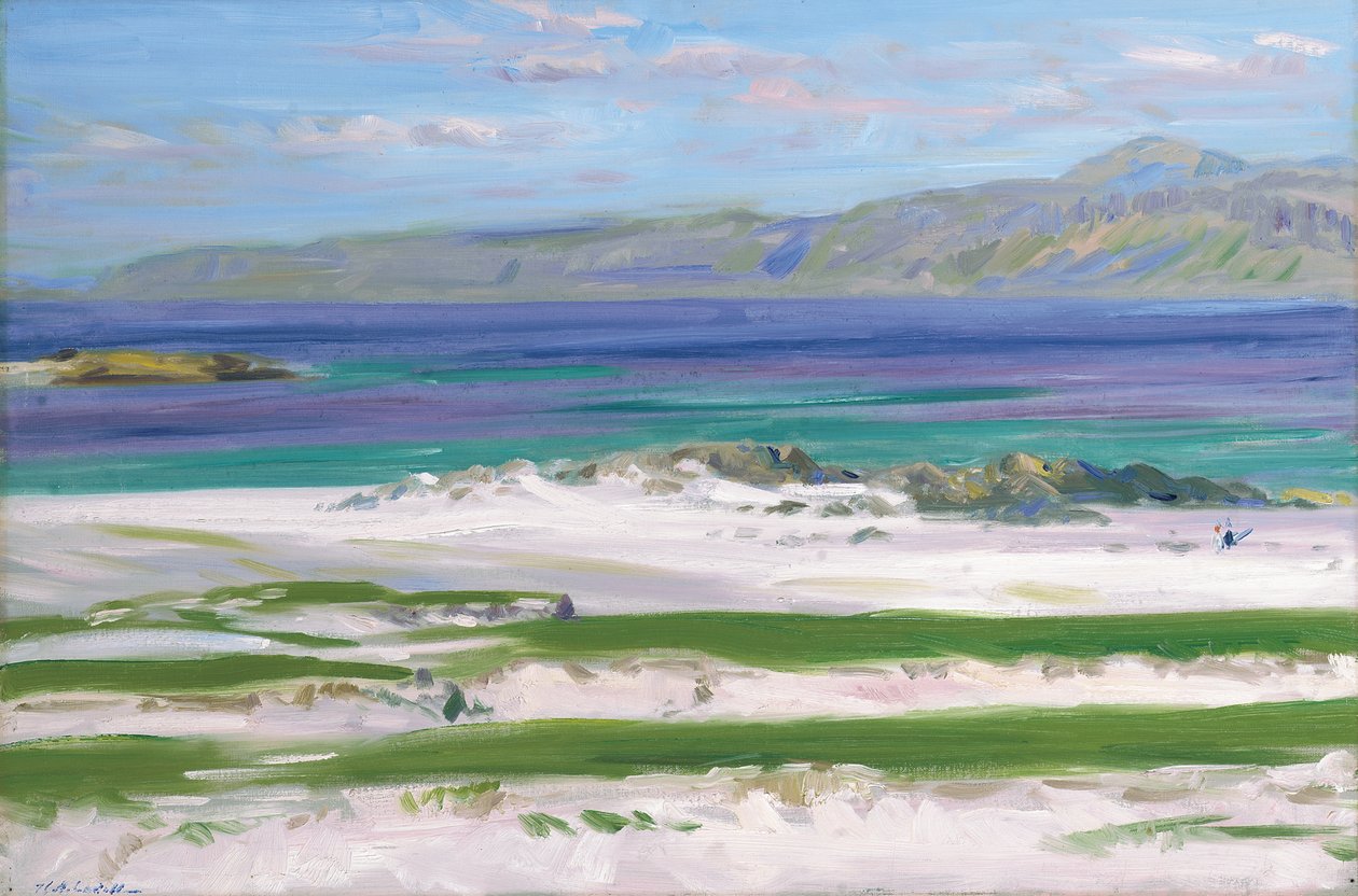 Iona Sound e Ben More (óleo sobre tela) de Francis Campbell Boileau Cadell