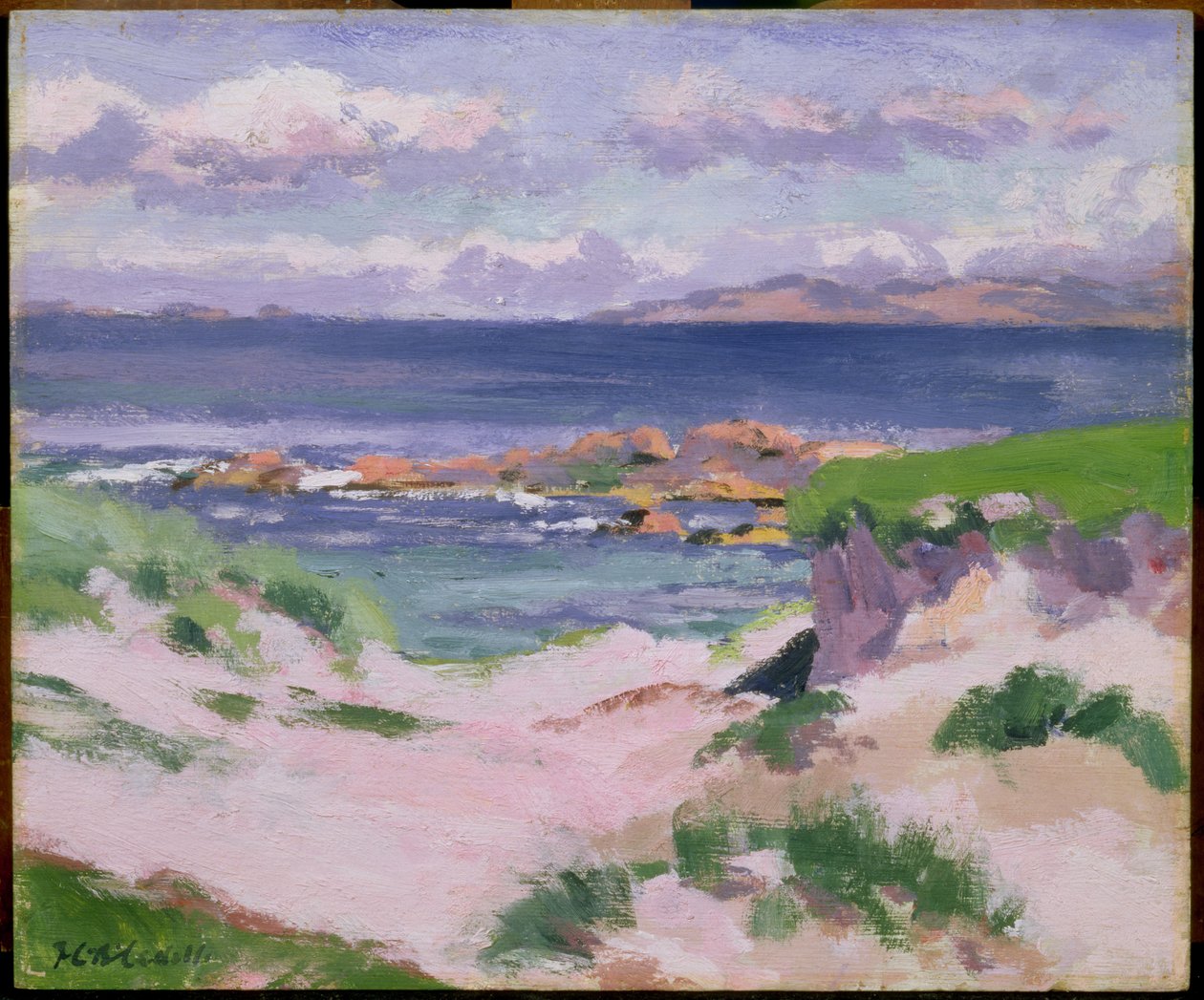 Iona, c.1920s (ver 145805 para pintura reversa) de Francis Campbell Boileau Cadell