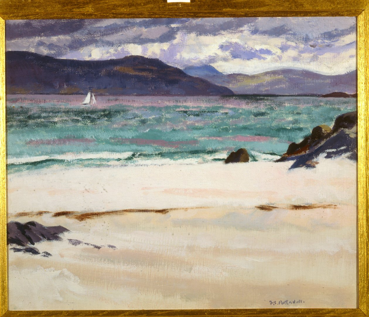 Iona, c.1926 (óleo no painel) de Francis Campbell Boileau Cadell