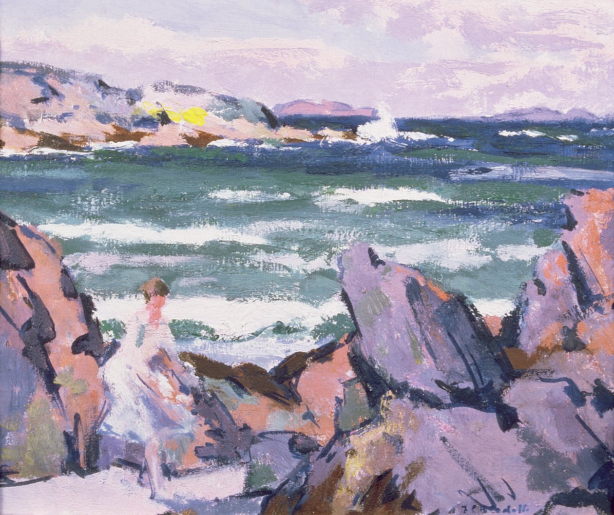 Vento Norte, Iona (O Banhista) de Francis Campbell Boileau Cadell