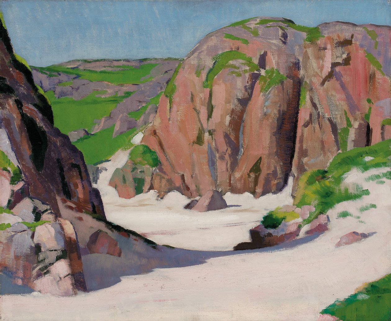 Port Bhan, Iona, c.1922 (óleo sobre tela) de Francis Campbell Boileau Cadell