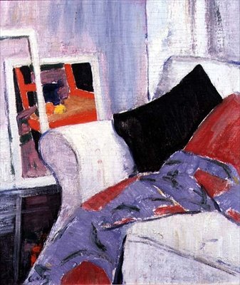 Studio Interior II (óleo sobre painel) de Francis Campbell Boileau Cadell