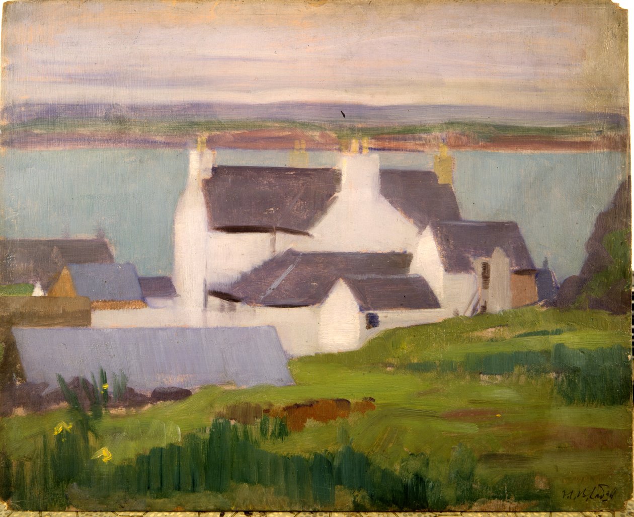 Estúdio do Artista, Iona, do St. Columba Hotel (óleo sobre tela) de Francis Campbell Boileau Cadell