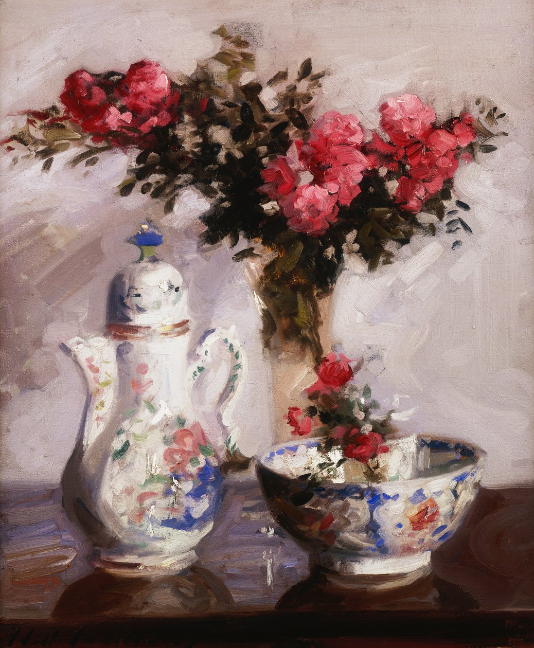 The Famille Rose Coffee Pot de Francis Campbell Boileau Cadell