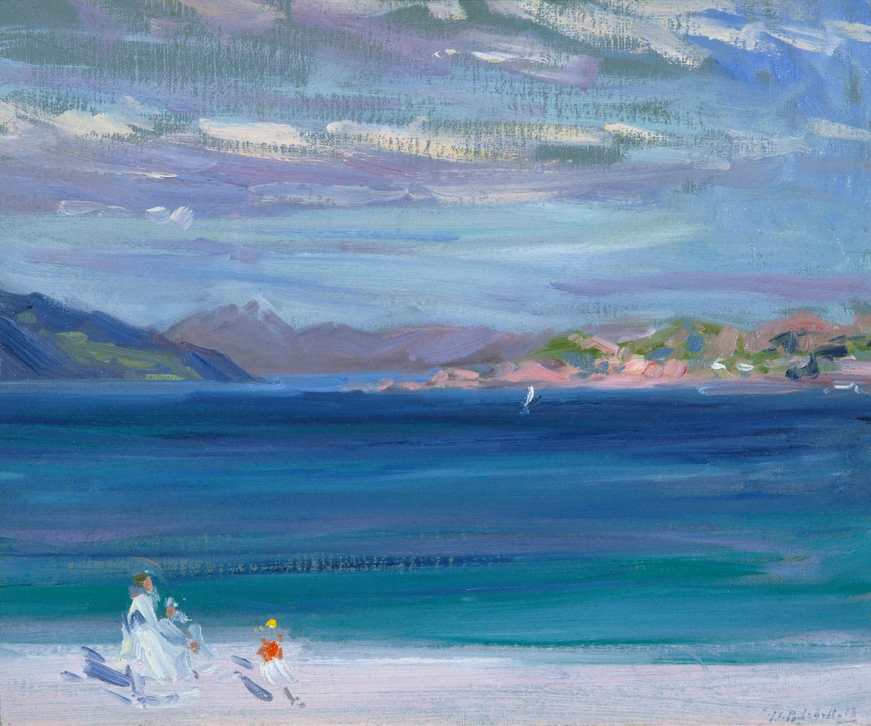 A cauda de Mull de Iona (óleo sobre tela) de Francis Campbell Boileau Cadell