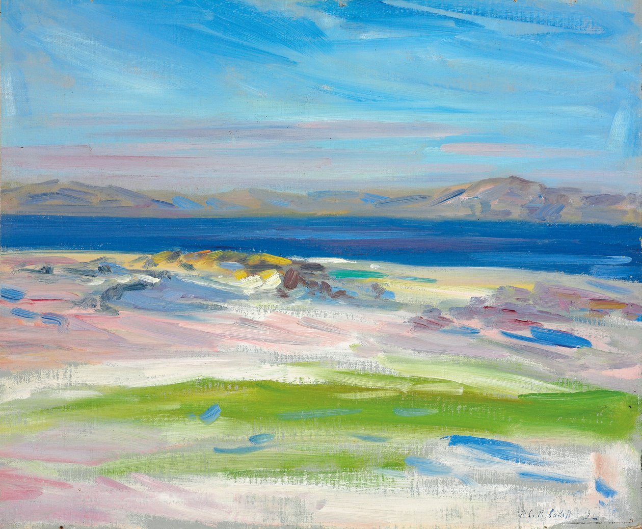 A Vista das Areias Brancas, Iona de Francis Campbell Boileau Cadell
