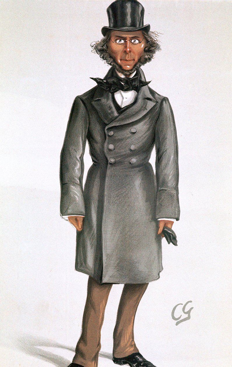 Herbert Spencer, filósofo e sociólogo inglês, 1879 de Francis Carruthers Gould