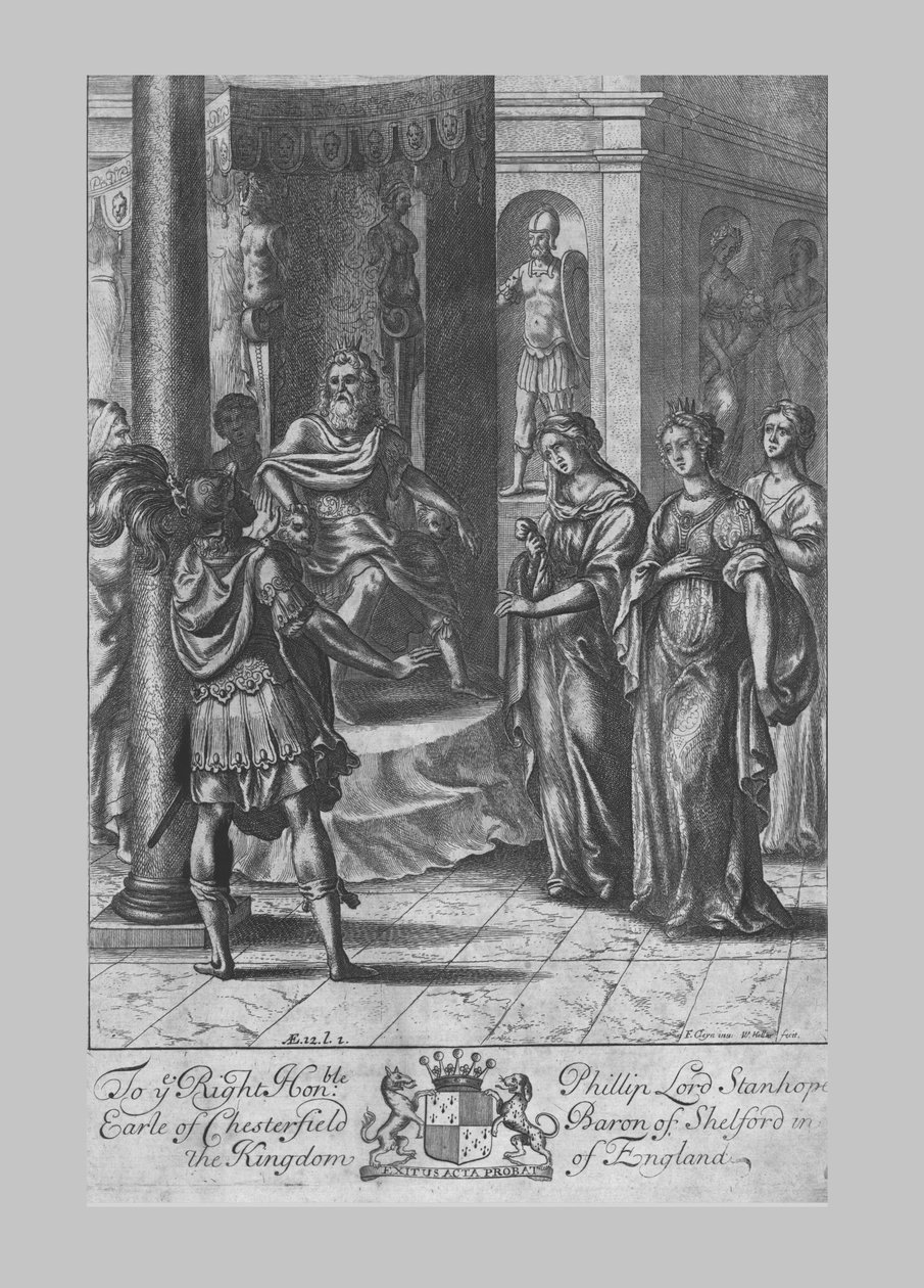 Turnus antes de Latinus, início do século XVII. de Francis Cleyn