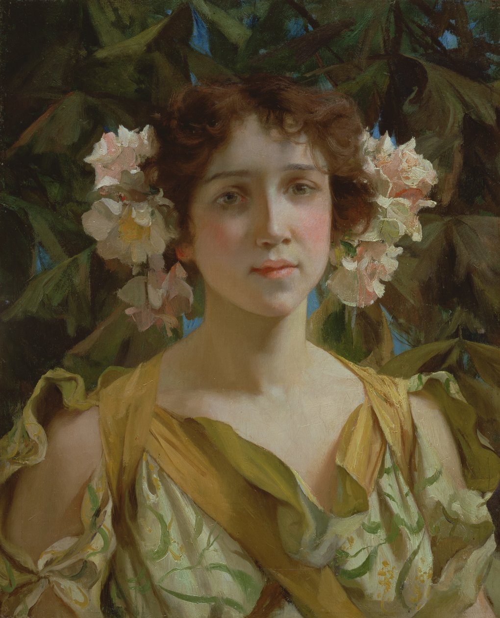 Primavera (óleo sobre tela) de Francis Coates Jones