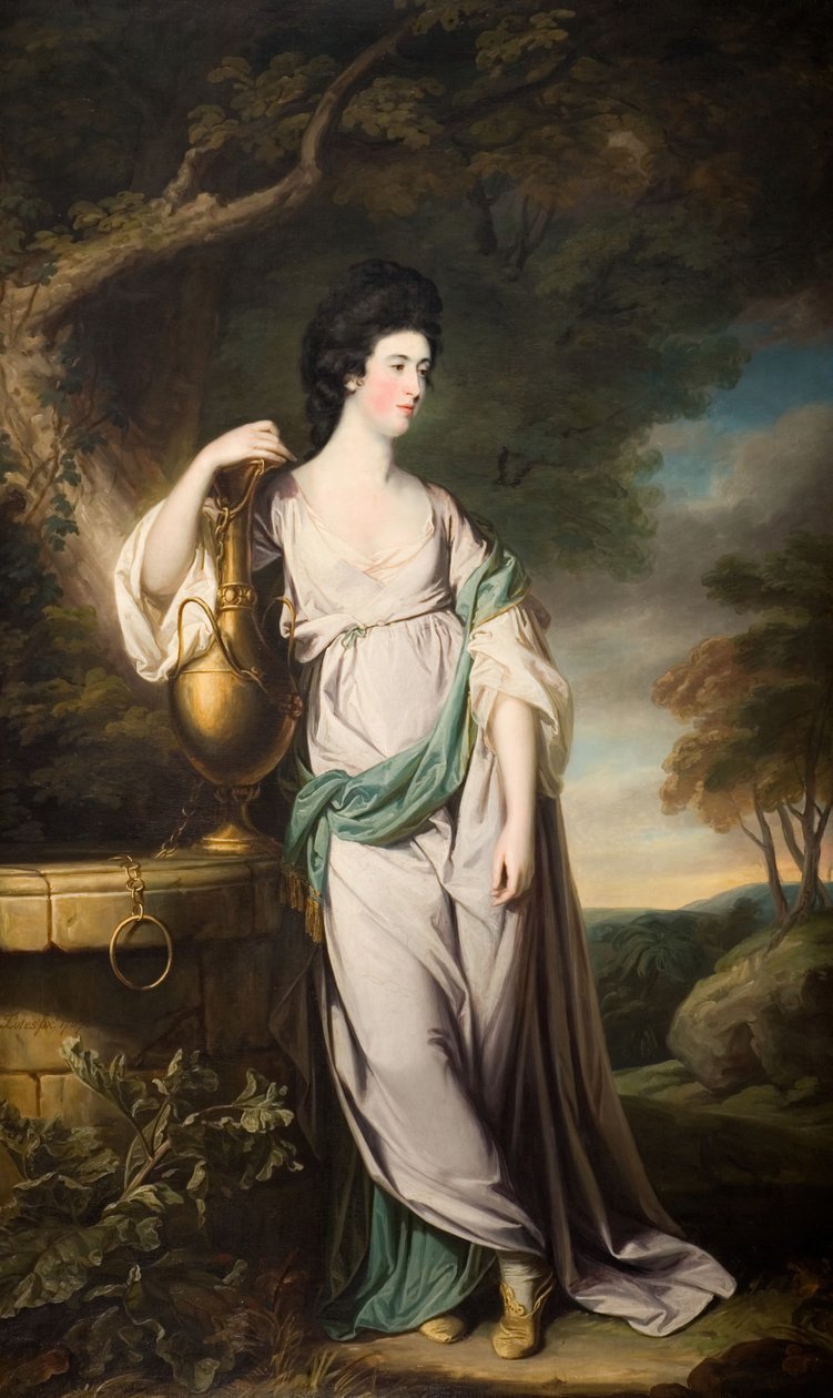 Retrato da senhorita Catherine Eld, 1767. de Francis Cotes