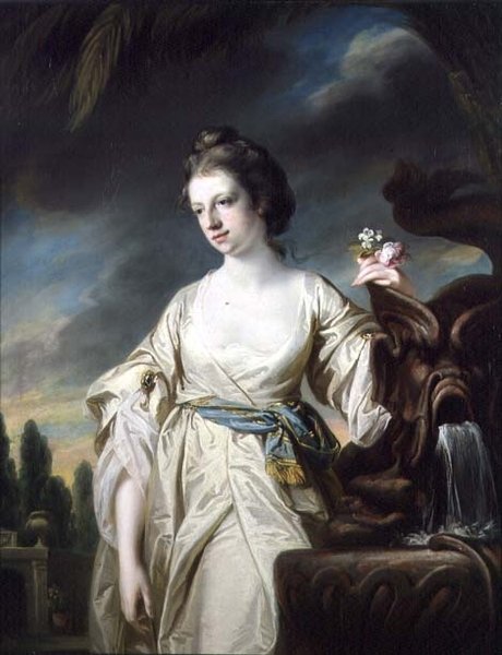 Retrato da Sra. Richard Miles de Francis Cotes