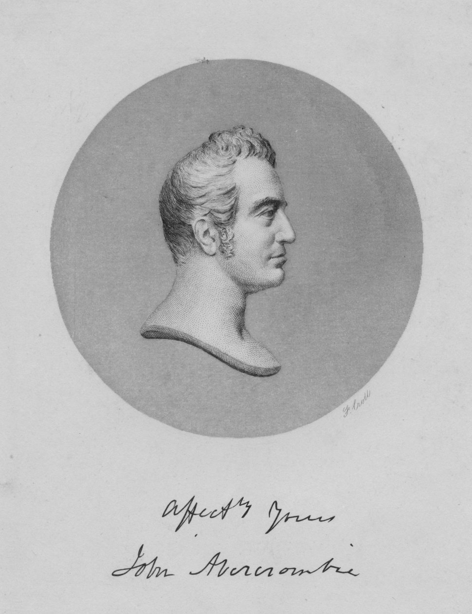 John Abercrombie, c1850. de Francis Croll