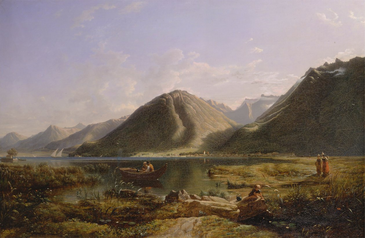 Fim do Lago Genebra [1985, Cormack, YCBA Catálogo conciso] de Francis Danby