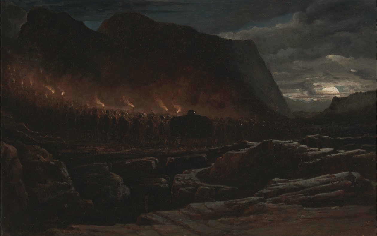 Procissão fúnebre de Francis Danby