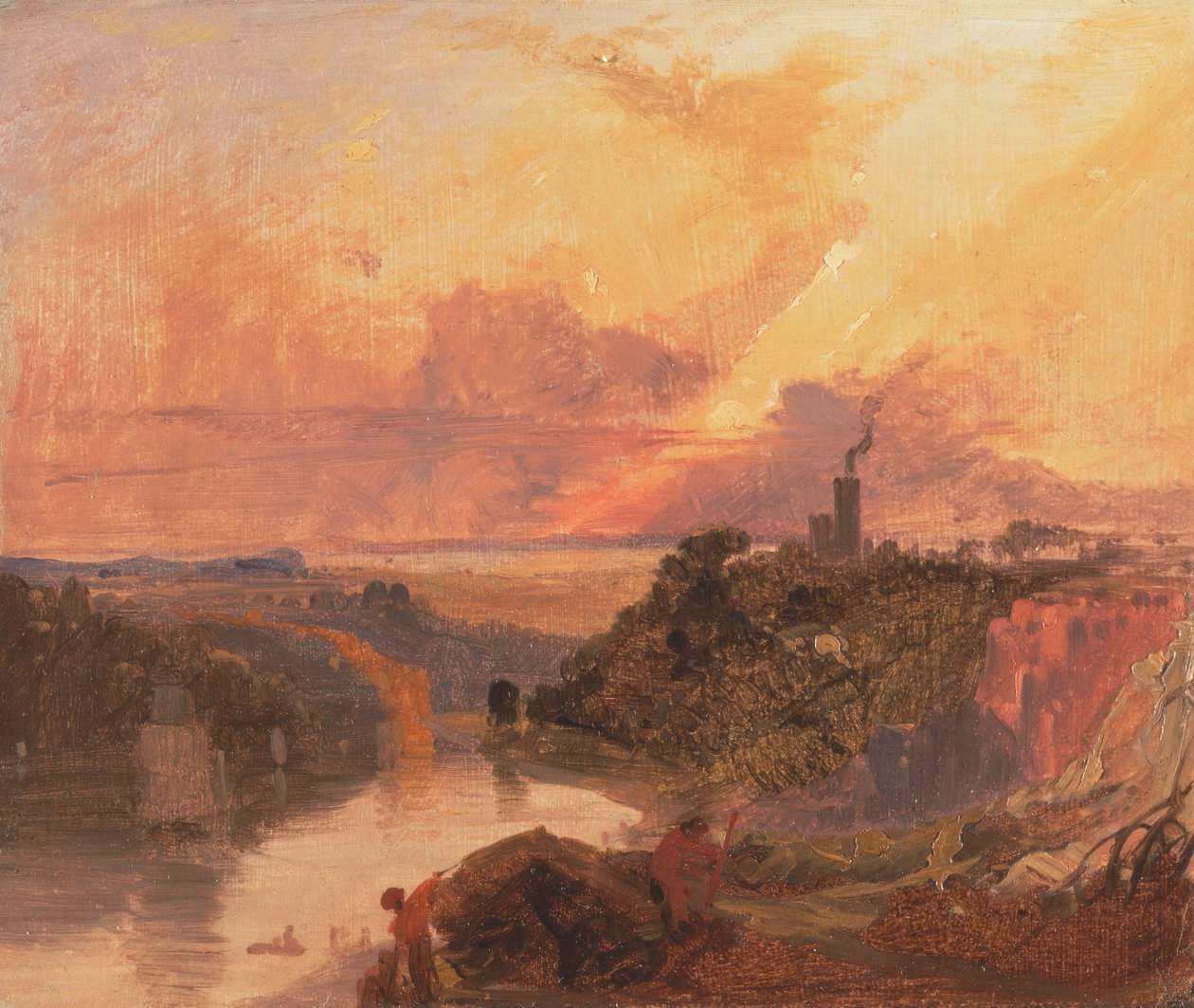 O desfiladeiro de Avon em Sunset de Francis Danby