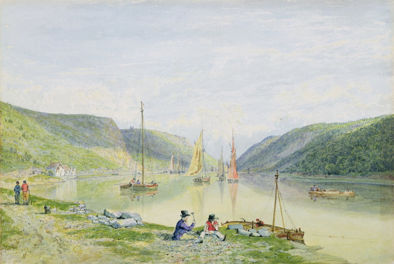Desfiladeiro de Avon por baixo dos Paredões de Francis Danby