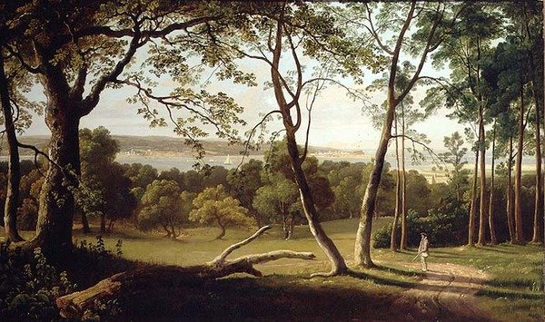 A propriedade de Powderham, Devon de Francis Danby