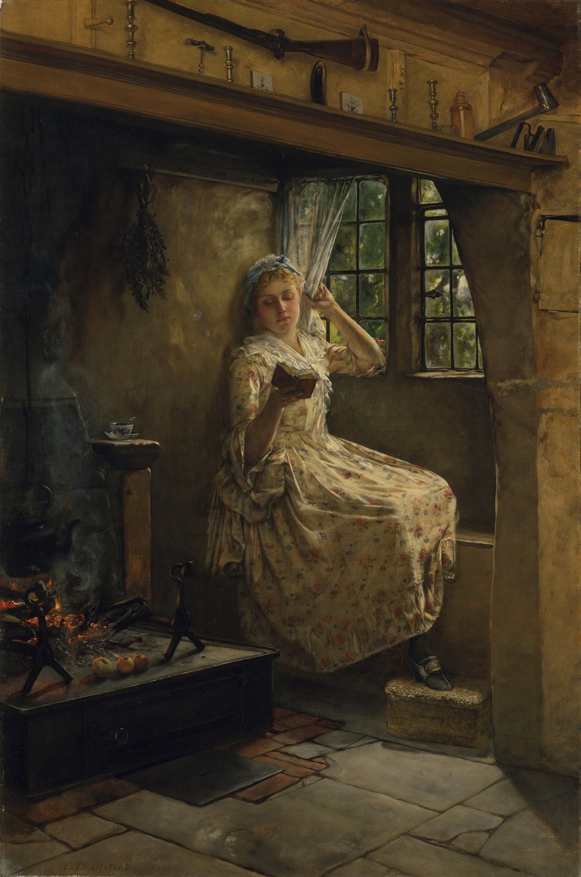 A Cosey Corner, 1884. de Francis Davis Millet