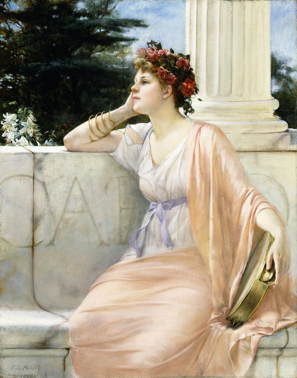 Após o festival, 1888 de Francis Davis Millet