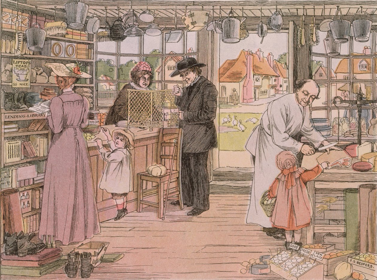 O armazém geral, de "O livro das lojas de Francis Donkin Bedford