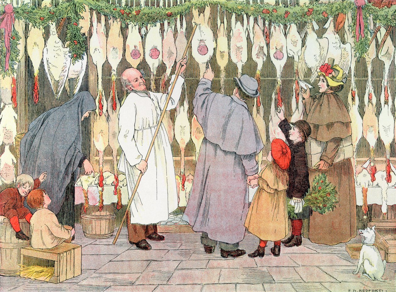 O Poulterer, de "O Livro das Lojas de Francis Donkin Bedford