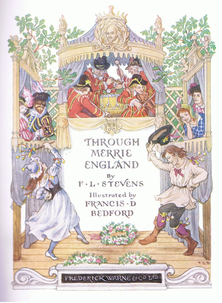Página de rosto (litografia a cores) de Francis Donkin Bedford