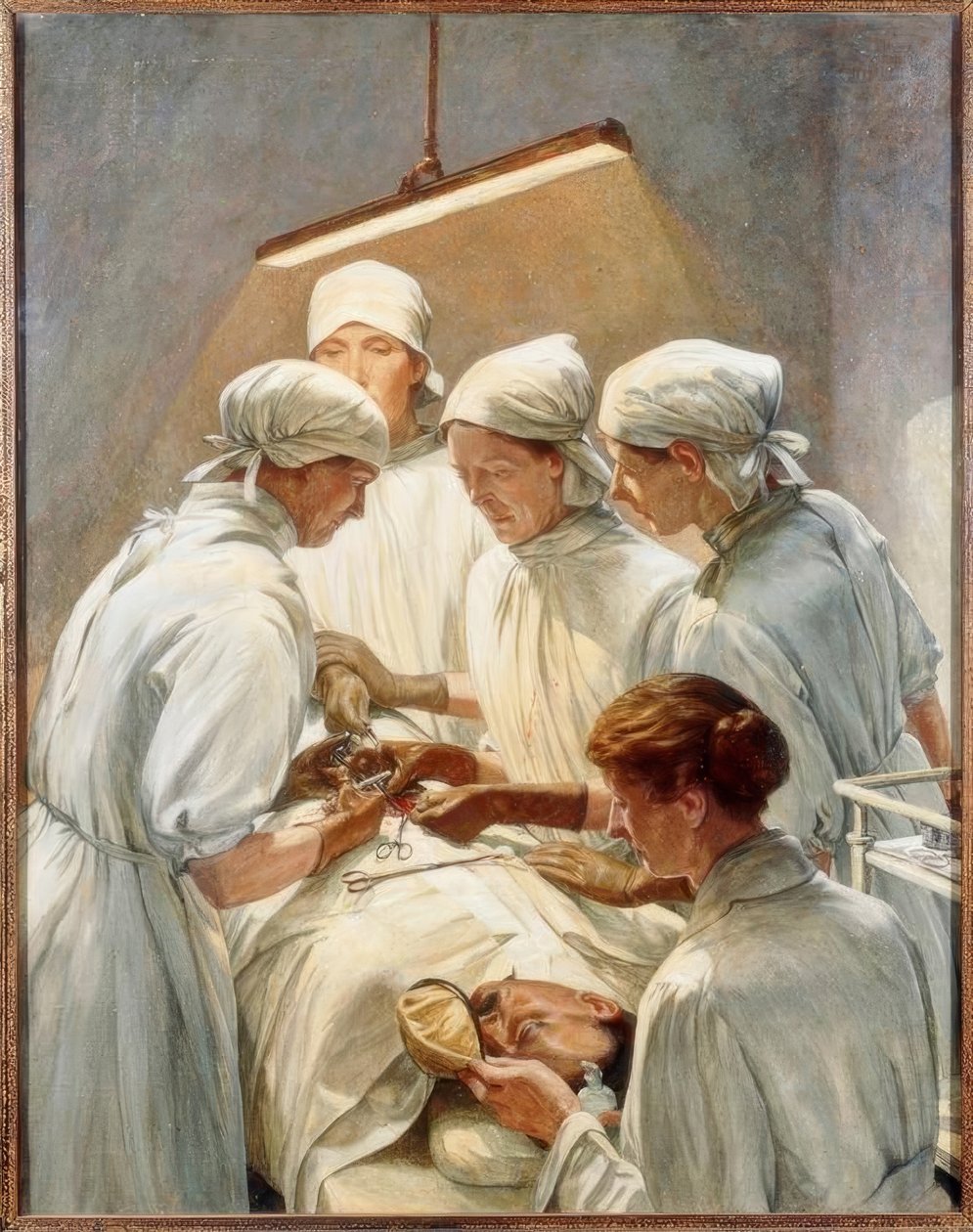 Uma apendicectomia no hospital militar de Francis Edgar Dodd