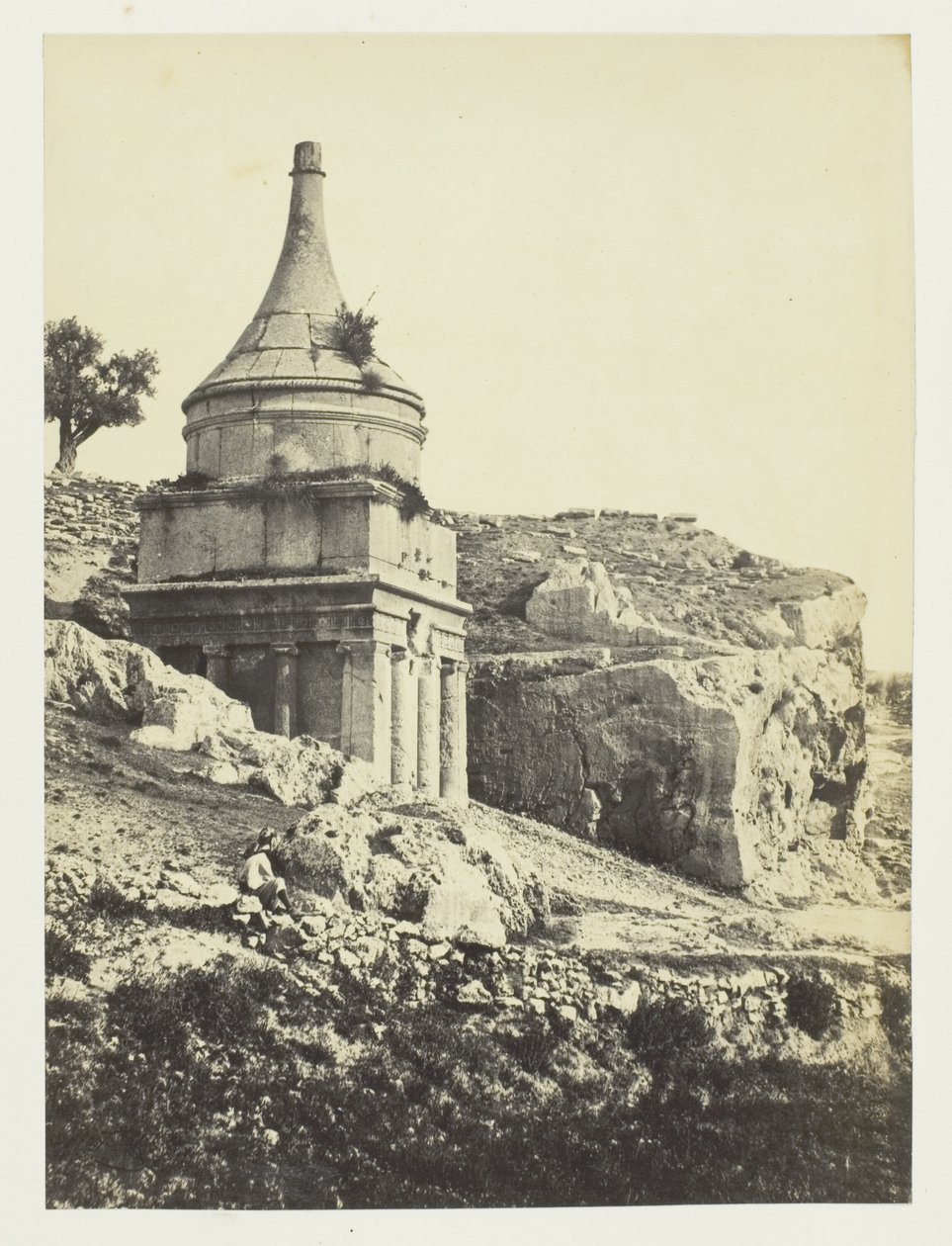 Túmulo de Absalão, Jerusalém de Francis Frith
