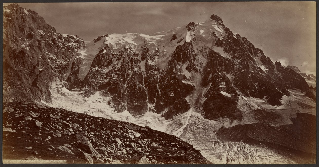 Aiguille du Midi: Monte Branco de Francis Frith