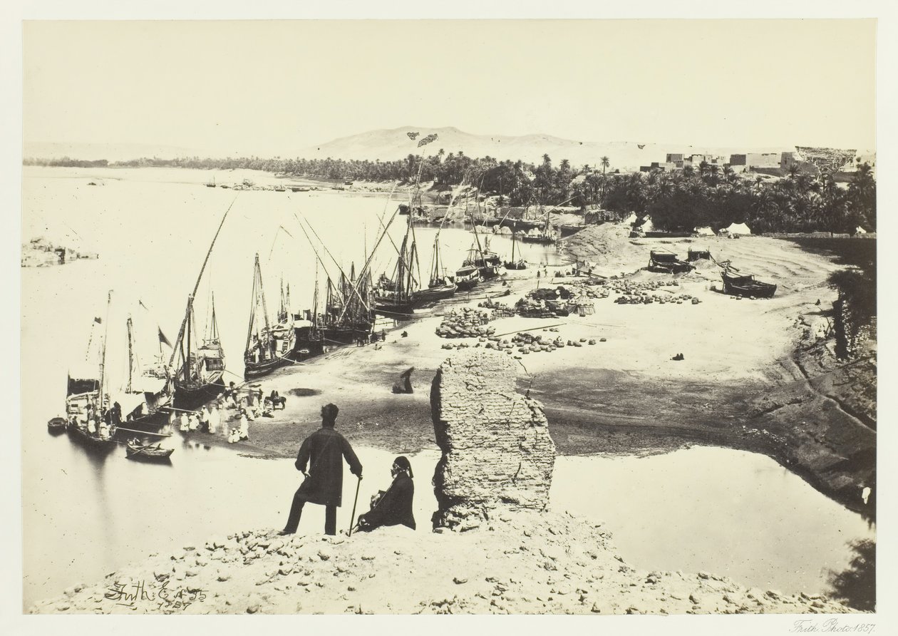 Aswan, 1857. de Francis Frith