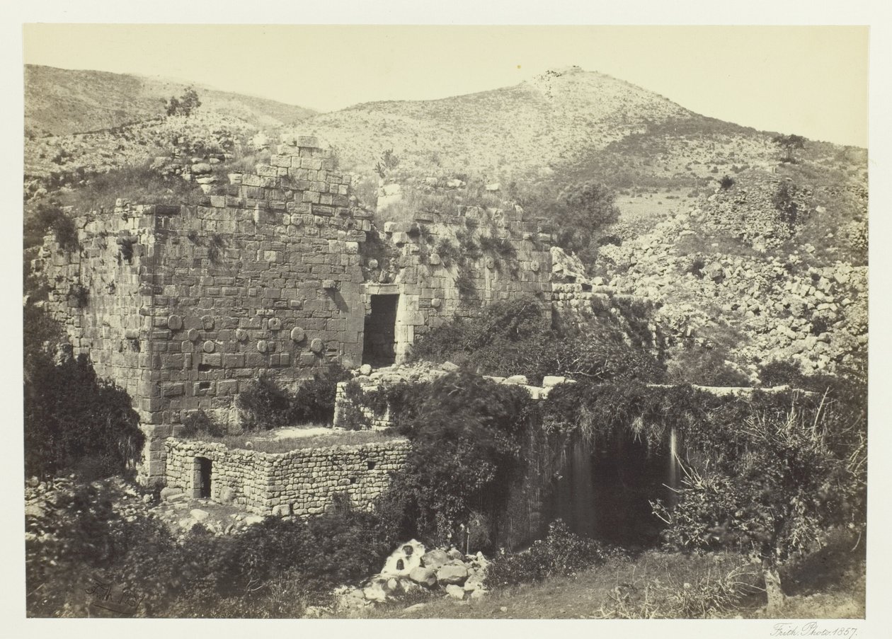 Banias, A Antiga Cesária, Phillippi de Francis Frith