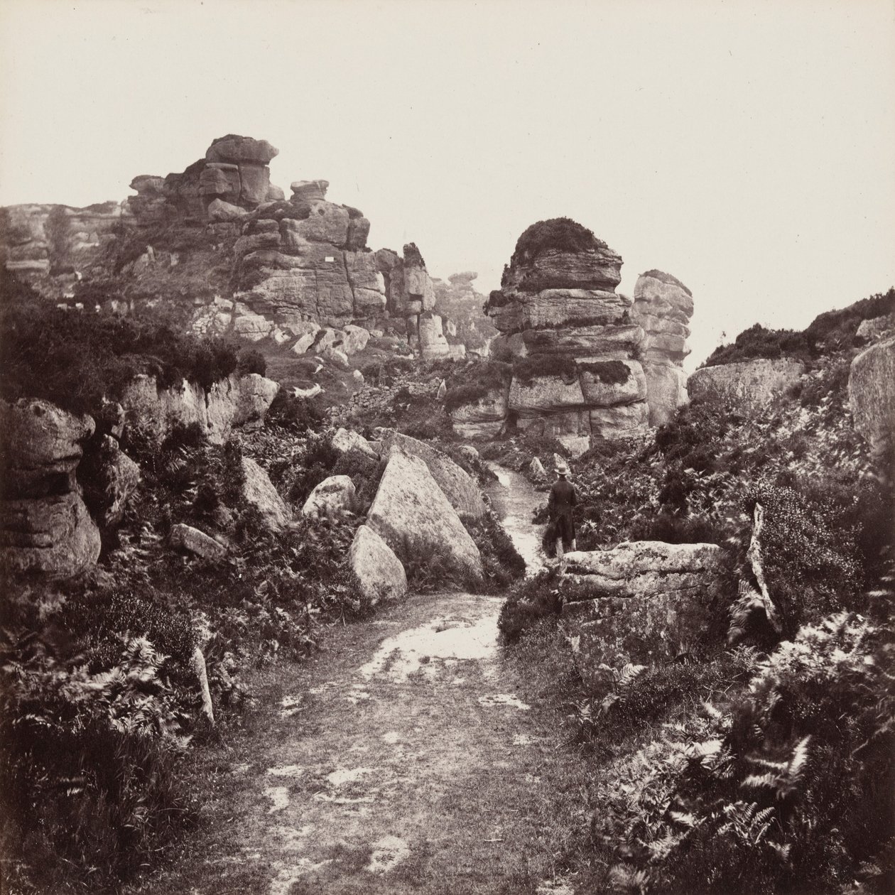 Rochas de Brimham, Yorkshire de Francis Frith