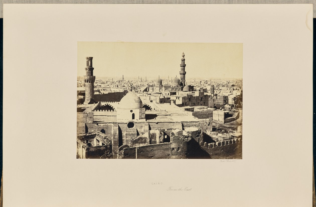 Cairo, visto de leste de Francis Frith